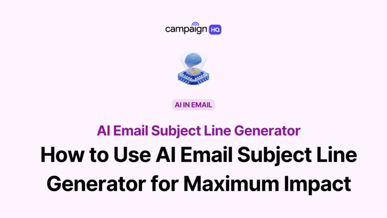 How to Use an AI Email Subject Line Generator for Maximum Impact