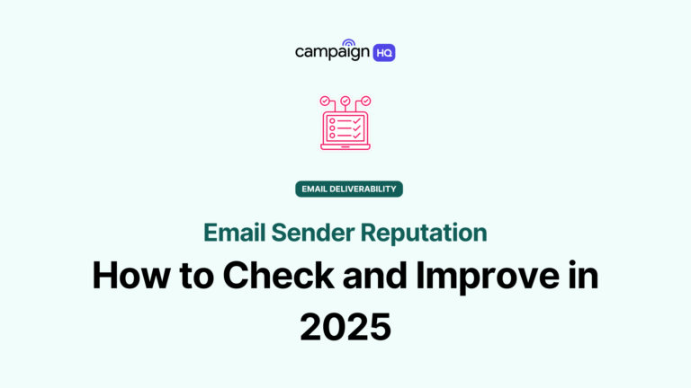 How to Check and Improve Your Email Sender Reputation for 2025