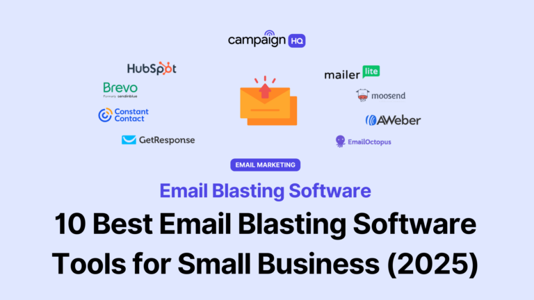 10 Best Email Blasting Software Tools for Small Business (2025)