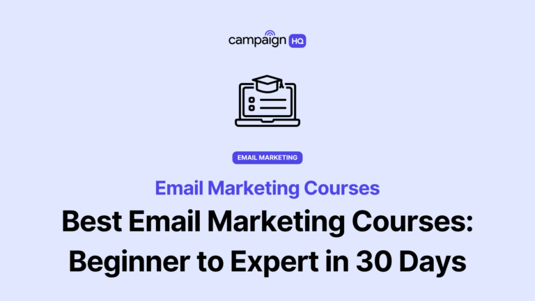 Best Email Marketing Courses: From Beginner to Expert in 30 Days