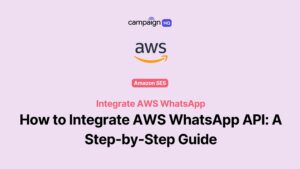 Integrate AWS WhatsApp